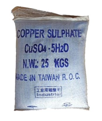 CUSO4.5H2O – COPPER SULPHATE PETAHYDRATE (CU 24.5%) – ĐÀI LOAN